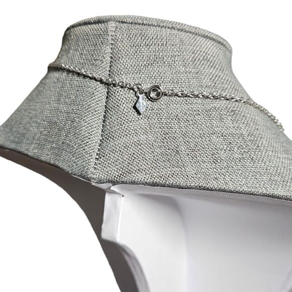 Sarah Coventry Station Pink Accents Long Silver-tone Elegant Necklace - Picture 3 of 16